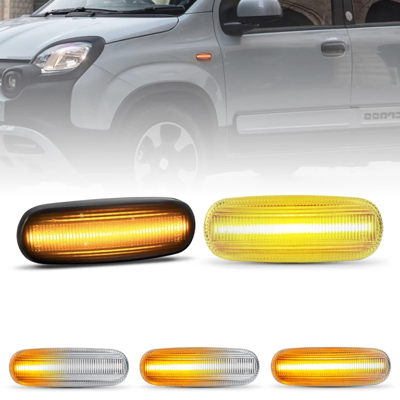 For Toyota Corolla Crown Allion Altezza bB  Celsior FunCargo Echo Verso LED Side Marker Lamp Amber Side Fender Turn Signal Light