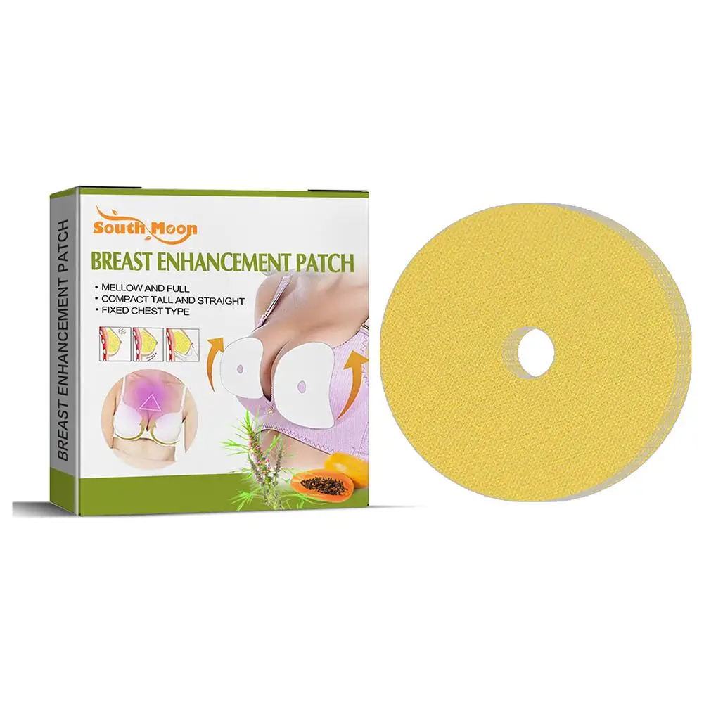 10pcs Breast Enhancers Pads Ginger Plant Ingredients Sexy Breast Lifting Firming Large Bust Chest Pastes Breast Patches Care