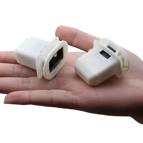 자동차 뒷좌석 쿠션 패드 클립, 자동차 내부 뒷좌석 클립, 좌석 고정 버클 패스너, 아우디 A3 A4 A5 A6 A7 A8 Q3 Q5 Q7 Q8, 2x