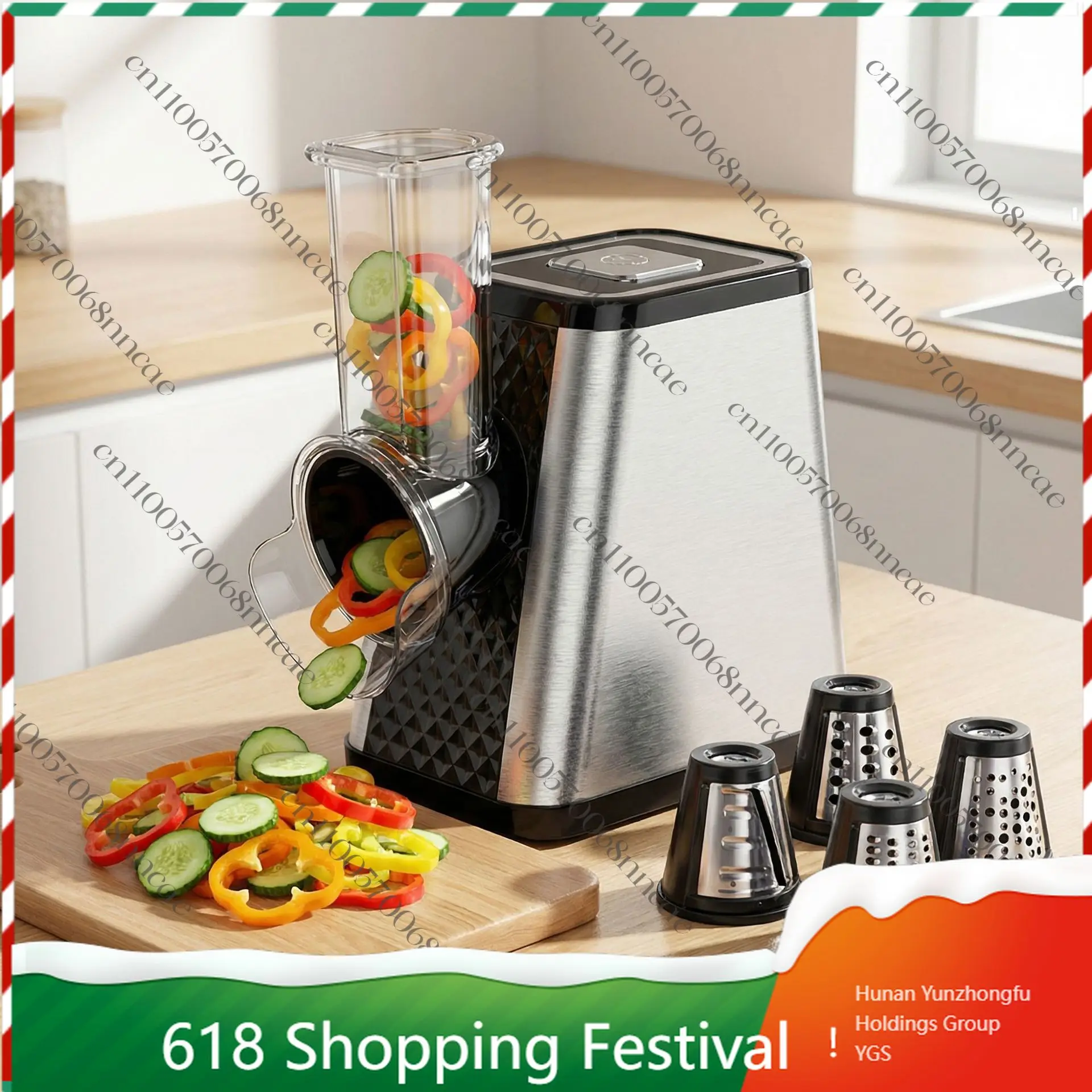 multifunctional-5‑in‑1-electric-vegetable-cutter-all‑in‑one-shredder-slicer-grinder-multi‑hole-cutting-machine