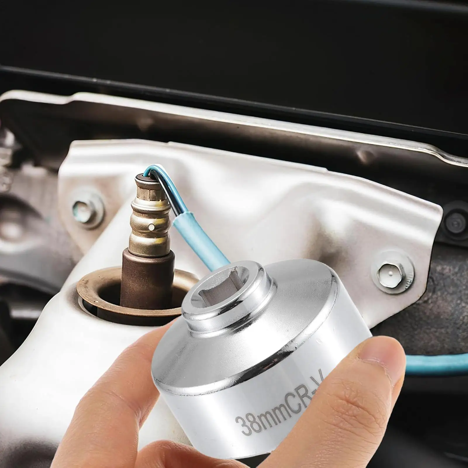 Nut Socket Wrench 38mm Nut Maintenance Spanner Tool Auto Repair Socket Wrench For Mechanics Electrician Motorcycle Vehicle