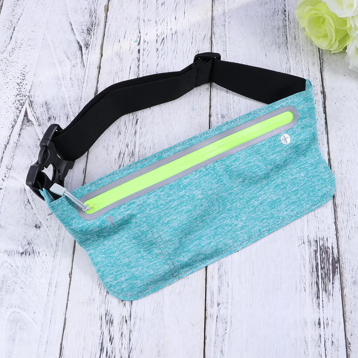 Waterproof Belt Bag for Sports Outdoor Activities Waist Pack Lightweight Adjustable Secure Zipper Closure for Phone Keys
