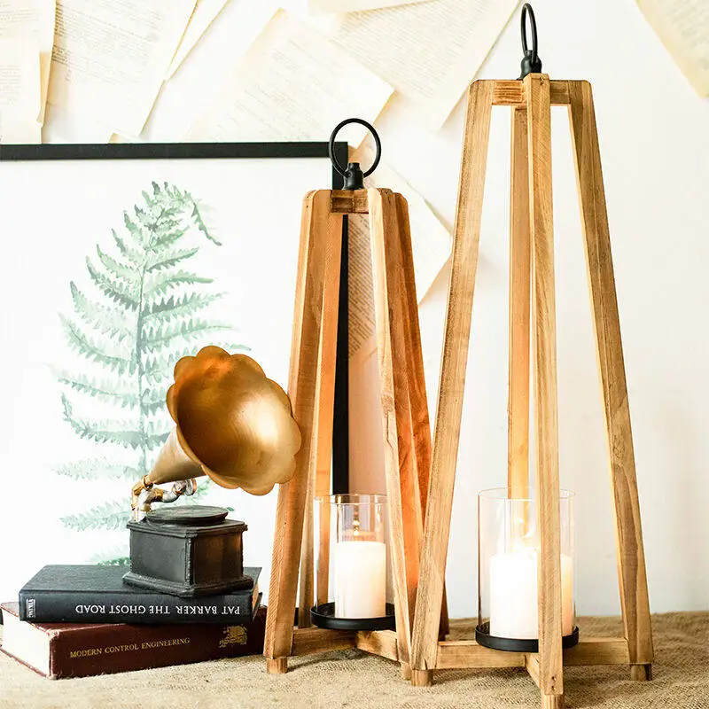 

Эксклюзивный напольный светильник JK Mu Space в ретро-стиле, длинный, трехсекционный, для декора пола, с подставкой для свечей, для сада, балкона, модель для комнаты.