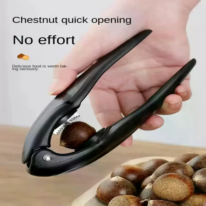 Chestnut Shell Opener With Sharp Serrated Edge Non Slip Grip Perfect For Roasted Chestnut Making
