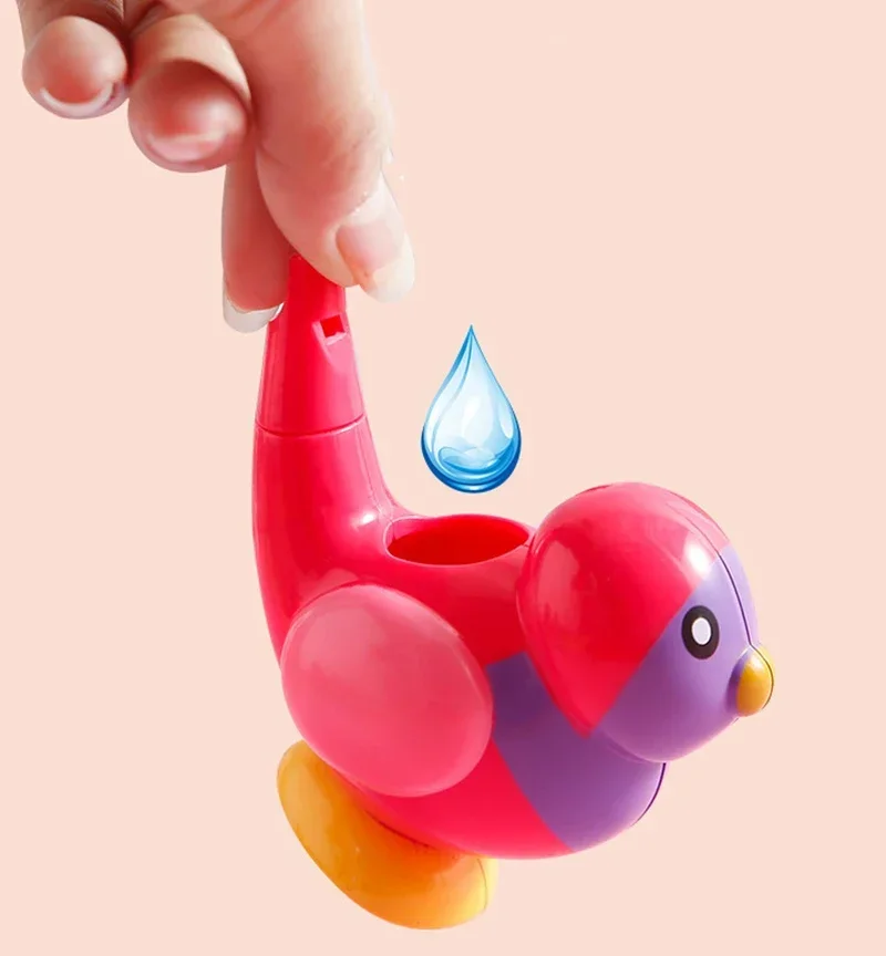 Water Bird Whistles Brinquedos para crianças, brinquedo musical de banho, aprendizagem precoce, instrumento musical educativo, brinquedos de água do bebê para crianças, presente divertido