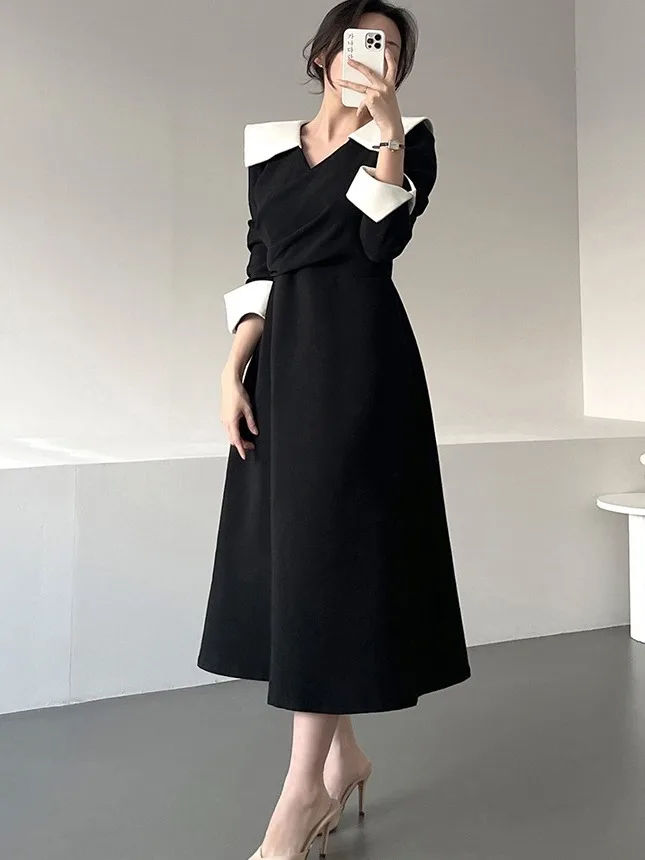 Ele Long Sve A-Line… - image