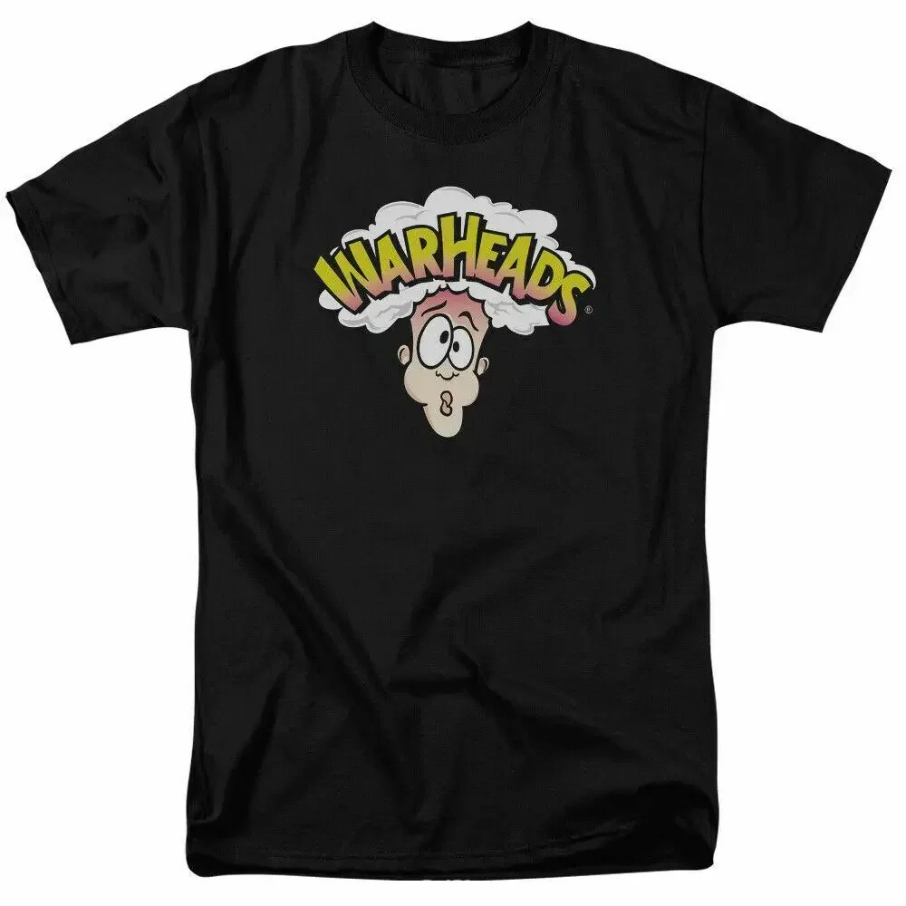 Warheads Logo T Shirt Mens Licensed Sour Candy Black