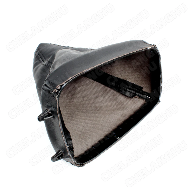 Para saab 9-3 2003 2004 2005 2006 2007 2008 2009 2010 2011 2012 carro 5/6 velocidade shift engrenagem vara botão bota de couro do plutônio preto