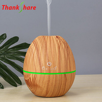 130ML USB Mini Aroma Diffuser Air Humidifiers Aroma Lamp Aromatherapy Diffuser Mist Maker With 7 LED Light Changing For Home