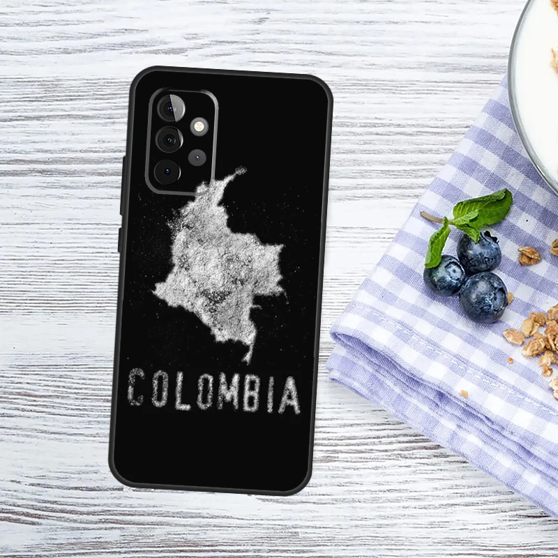 Colombia Flag Cover For Samsung Galaxy A15 A25 A35 A55 A53 A33 A13 A52 A32 A12 A51 A71 A14 A34 A54 Case image 6