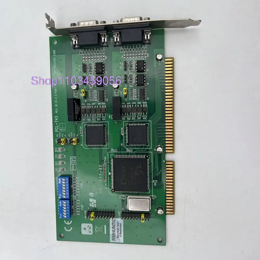 ISA Serial Card COM Port Communication Card ISOLATED RS-422/485 PCL-745 REV.B1 PCL-745B