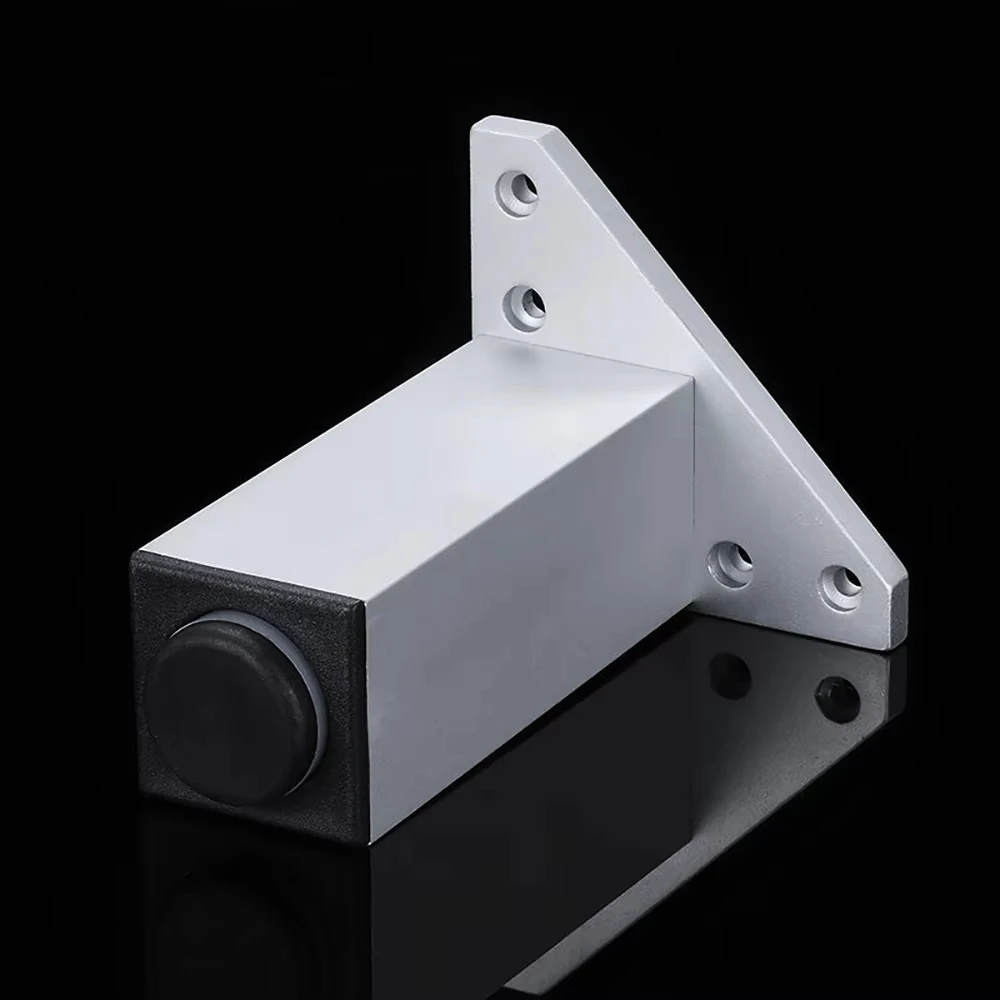 

4Pcs Adjustable Square Aluminum Alloy Furniture Legs Cabinet Feet Support for Coffee Table TV Cabinet Sofa Bed Hardware