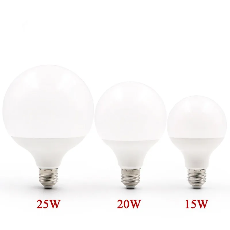 Pop LED Bulb E27 110V 220V G95 Energy Saving Global Light Lampada Ampoule LED Light Bulb Cold White Warm White LED Lamp