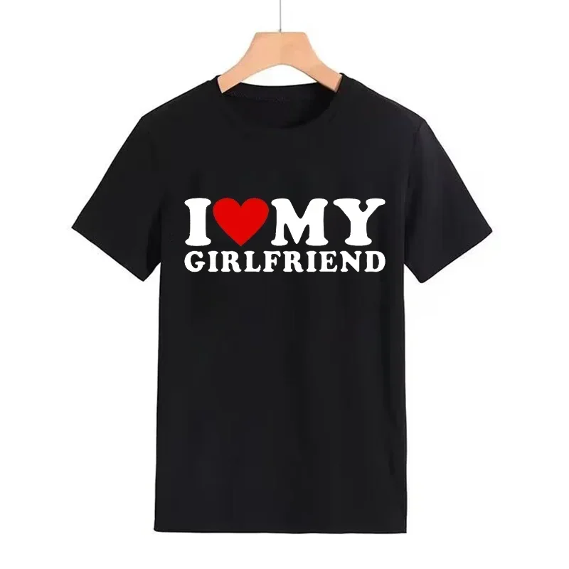 

I Love My Boyfriend t-shirts I Love My Girlfriend T Shirt So Please Stay Away From Me Funny BF GF Saying Quote couples Tee Tops