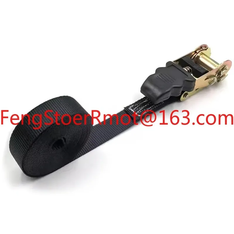 25mm 1'' 2T Heavy Duty PE/PP J-Hook Tiedown Spanngurt Cargo Restraint Logistic Lashing Belt Cinturon De Trinquete Tie Ratchet