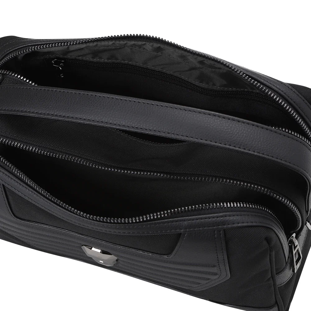 Стильная сумка для аксессуаров для гольфа, легкая сумка унисекс с двойными отделениями для поля для гольфа и путешествий