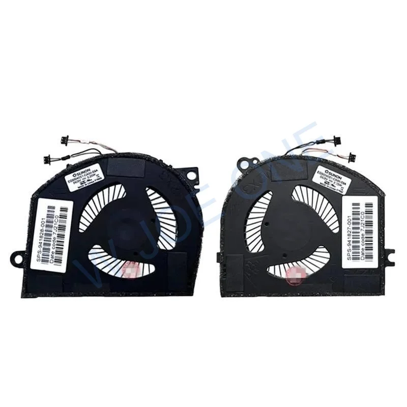Ventilador de refrigeração de cpu para hp 13-af 13-af001tu TPN-C132 ventiladores cooler EG50040S1-CA50-S9A EG50040S1-CA90-S9A SPS-941827-001 SPS-941828-001