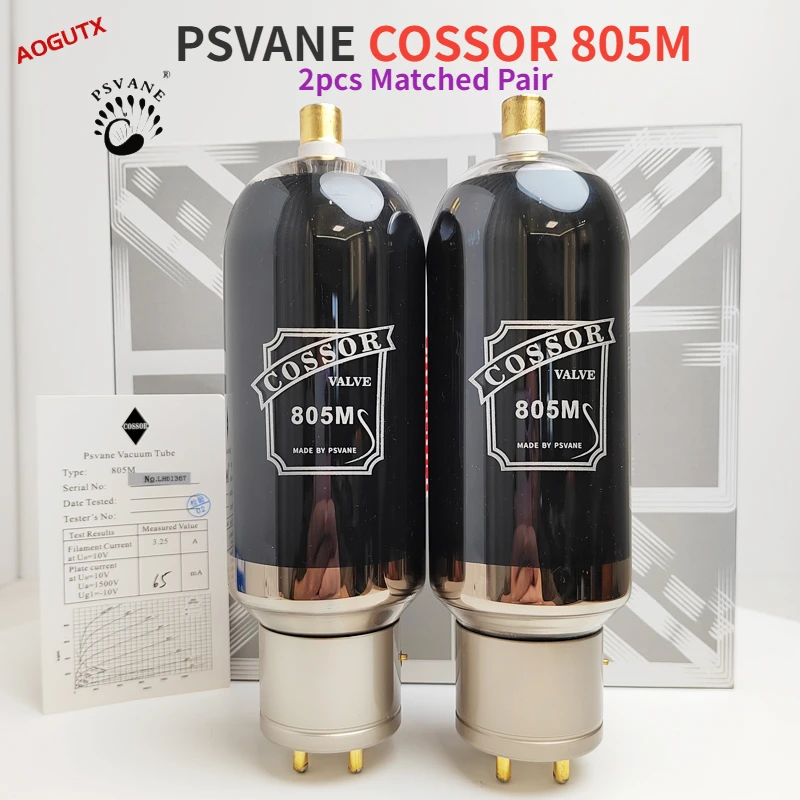 AogutxPSVANE COSSOR 805M Vacuum Tube Replaces805M 805A HIFI Audio Valve Electronic Tube Amplifier Kit DIY Precision Matched Quad