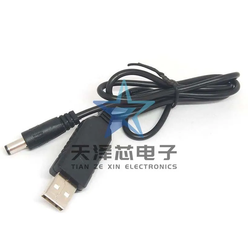 USB Boost Cable DC to DC 12V Power Bank 5V Boost 12V Модуль 12V Интерфейс 12V 5,5*2,1 мм