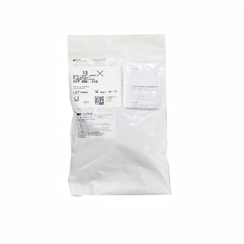 3M Quik-Stik Orthodontic Separators 406-410 S-2 Alastik Force Dental Rubber Rings 13 Sticks/Pack  High-Elasticity Ligation