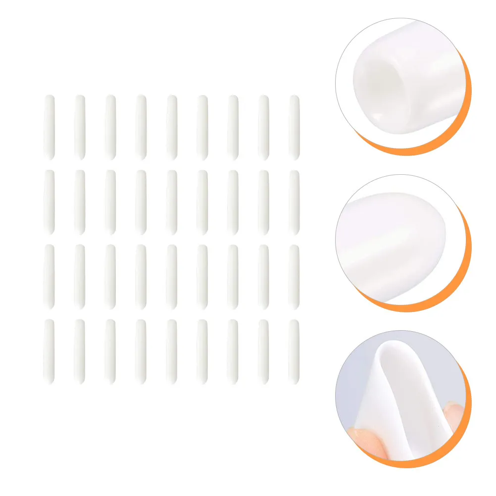 500Pcs Round End Caps Cover Rubber PVC Material Anti-Rust Protective Tips for Wire Shelving Tubing Thread Screw Protectors