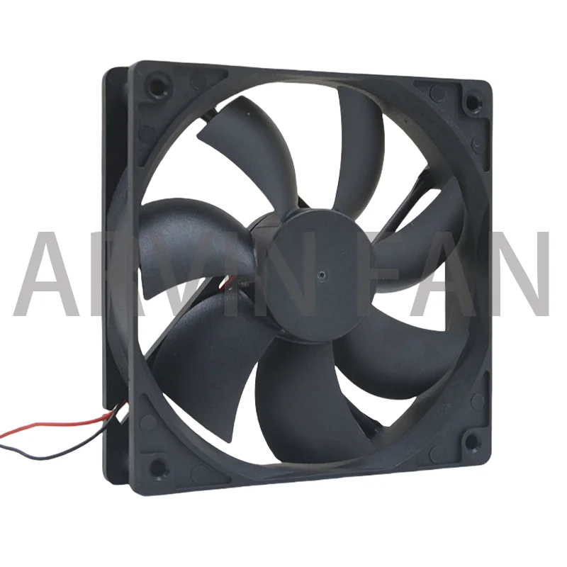 Ventilador de potencia de computadora súper silencioso, chasis TD1225LS 12025 DC12V 0.18A 12CM