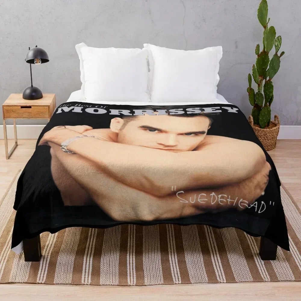 

Morrissey suedehead the best of morrissey Throw Blanket cosplay anime Multi-Purpose Blankets