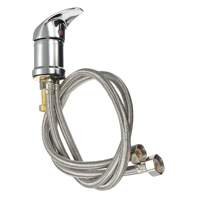 Salon Spa Beauty Shampoo Bowl Sink Hair Salon Building Materials Accessories Bathroom Hot Cold Faucet Spray Hose Replacement Set