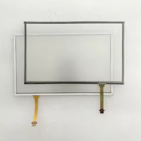 New 7 Inch 12 Pins Glass Touch Screen Panel Digitizer Lens Sensor For Toyota Car Radio DVD C070VTN01 LAM0702320A LCD
