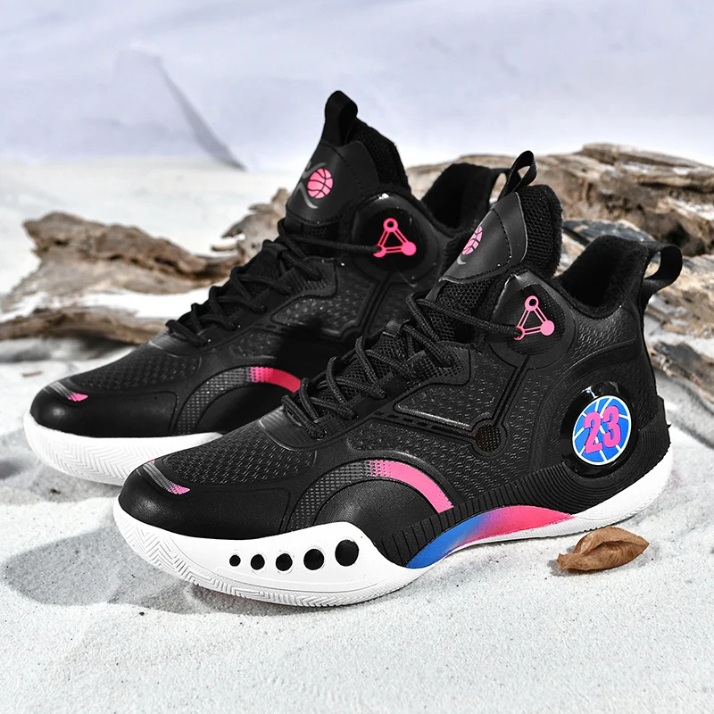 

2025 Explosions Men's Shoes Wear-resistant Basketball Shoes Men's Shoes genuine goods sneaker Autumn Men's Anti-slip Sneakers