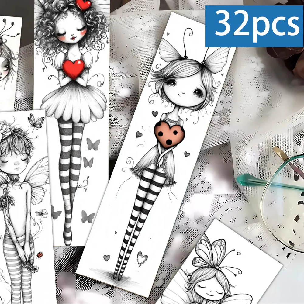32 marque-pages sur le thème des insectes, Noël, cadeau pour enseignant, cadeaux de rentrée scolaire, designs artistiques créatifs