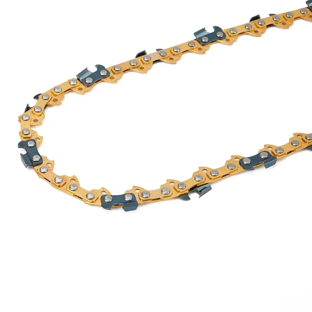 16 Inch 59 Links Gold Electric Saw Chain Blade Carbide Replacement Chainsaw Parts Garden Power Tool Accessories