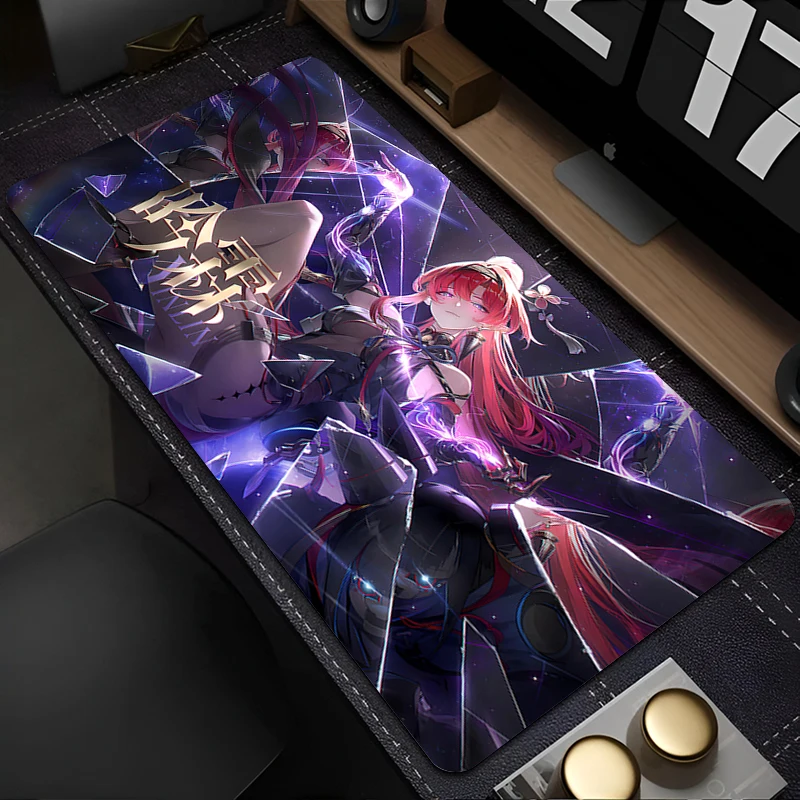 

Yinlin Wuthering Waves Mouse Pad Large PC Kawaii Anime Gaming Desk Mat Laptop Cute Sexy Girl Mousepad Gamer Cabinet Keyboard Rug