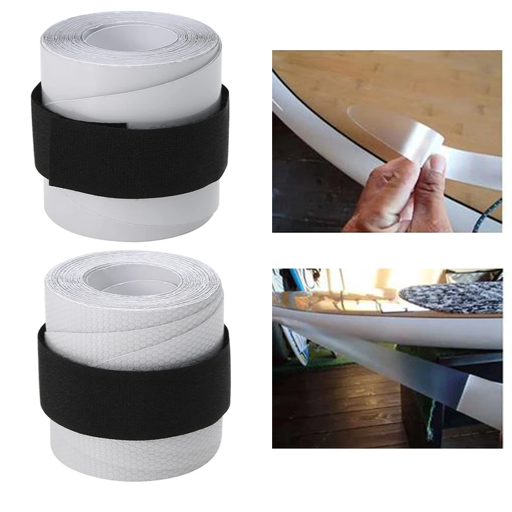 

1 шт. защитная лента для края доски для серфинга, сетка/прозрачная наклейка для предотвращения столкновений, лента для лонгборда, аксессуары для доски для серфинга