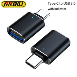 NNBILI USB C To USB Adapter, USB C Male To USB 3.0 Female Adapter OTG Converter Compatible With MacBook Pro  And More Typ