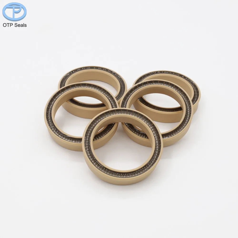 

Spring seal ring for shaft PTFE seals polytetrafluoroethylene added polyphenyl ester V-spring food grade silicone customized otp