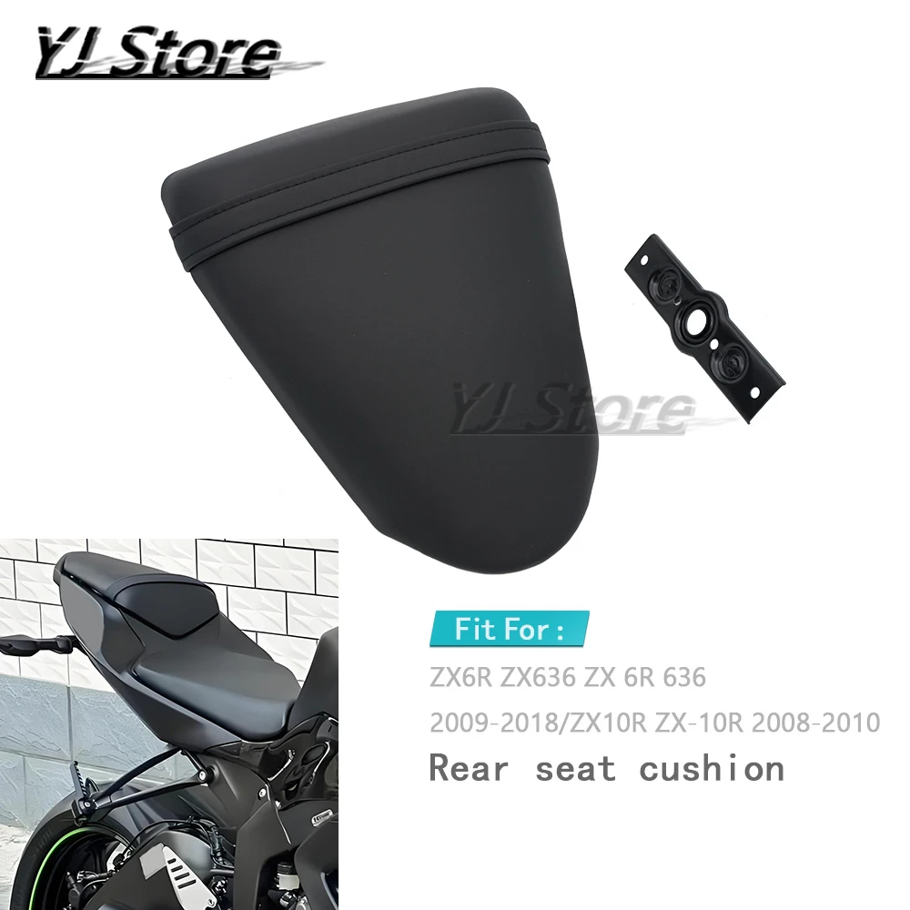 

Fit For KAWASAKI ZX6R ZX636 ZX 6R 636 2009-2018/ZX10R ZX-10R 2008-2010 2009 Motorcycle Passenger Rear Pillion Seat