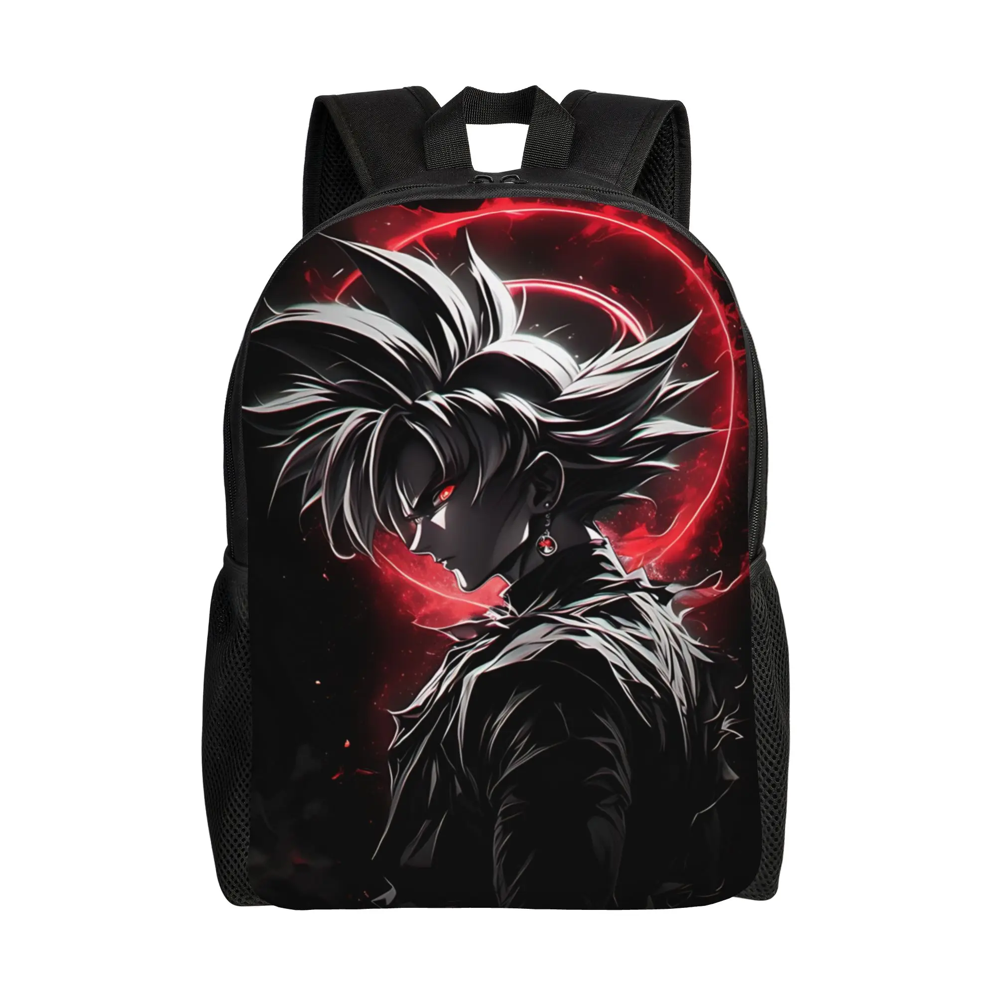 

Fashion Backpacks Dragon Ball Black Goku mochila funko High Street Office Work Large Capacity Rucksack