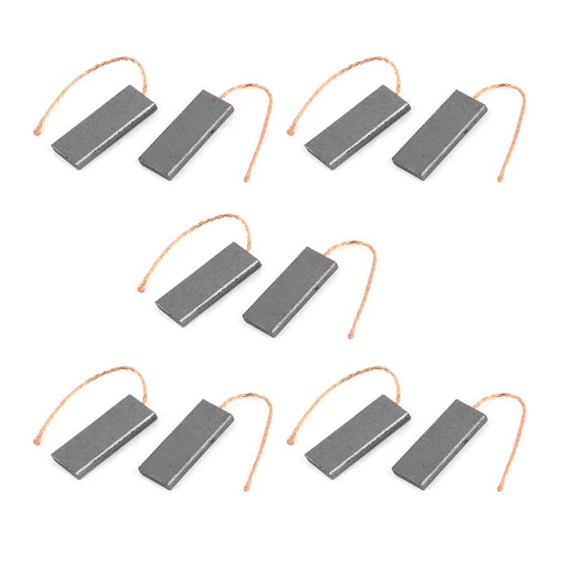 10pcs/set Motor Carbon Brush Set Replaces for Panasonic Haier for Siemens