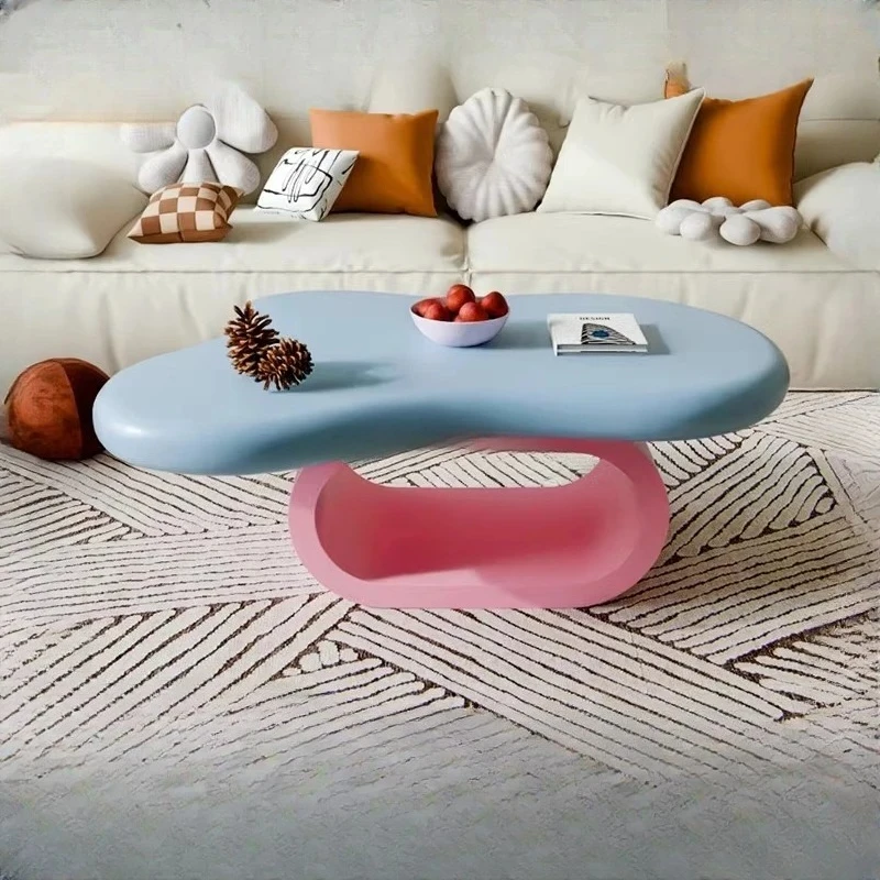 Dopamine cloud tea table in one body forming simple small apartment household living room table