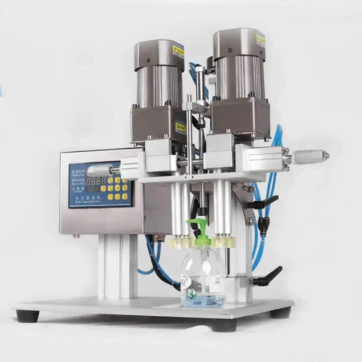 Factory Direct Hot Sale Tabletop Semi-automatic Bottle Capping Machine For Different Size Cap