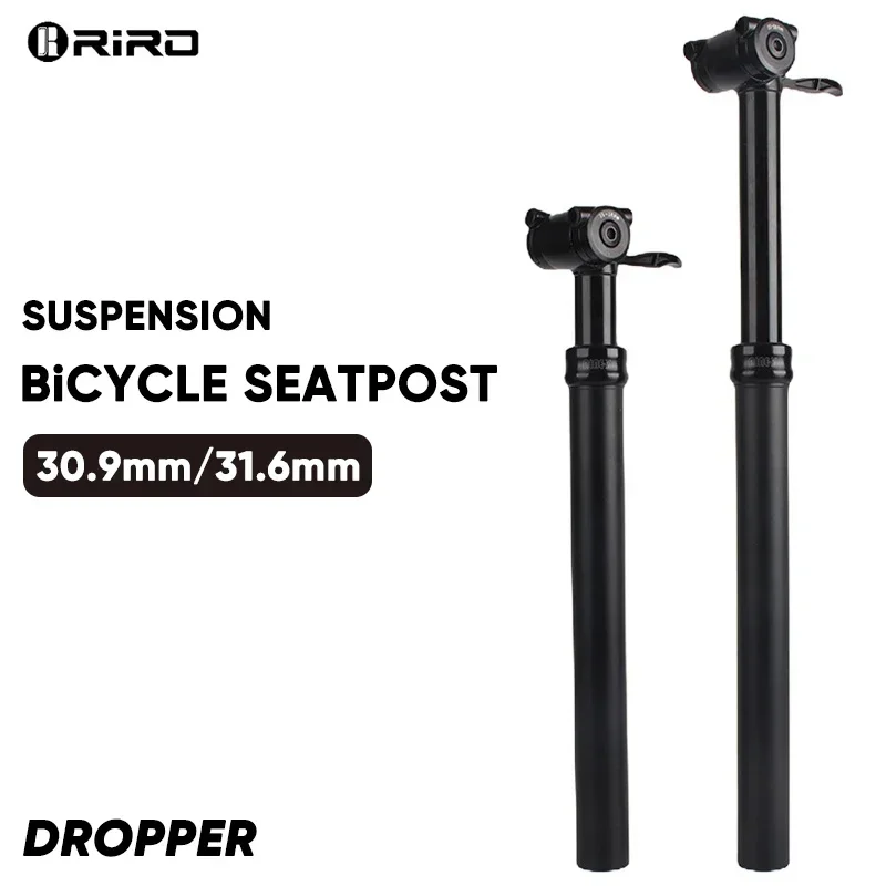 

RIRO MTB Suspension Seatpost Bicycle Dropper Seat Post Shock Absorber Damping Bike Saddle Tube 30 9mm 31 6mm Bicycle Seat Tube