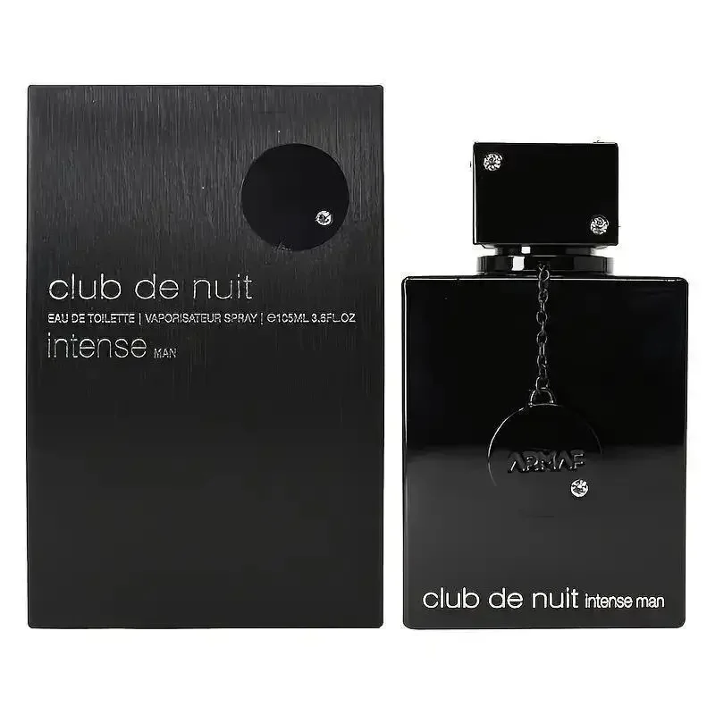 Club de Nuit Men's powerful cologne 3.6 oz (about 102.1 g) eau de toilette spray, suitable for holiday gifts