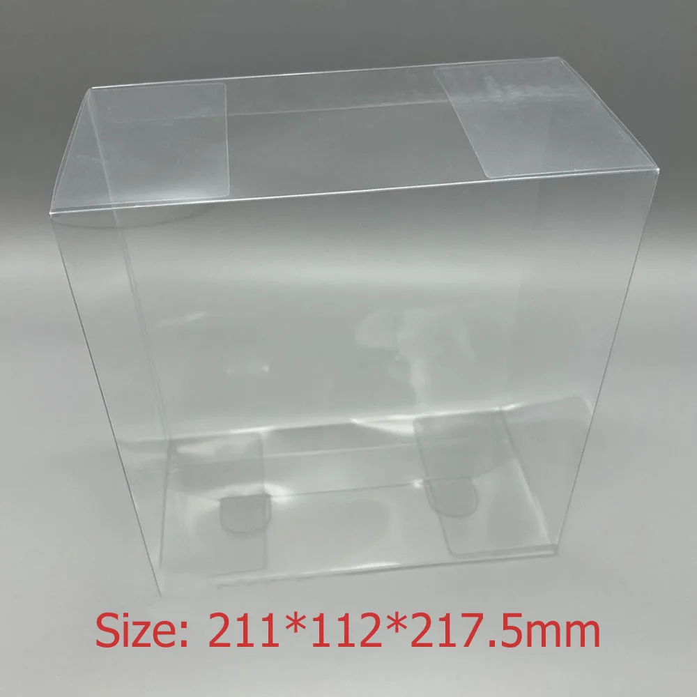 Transparent Storage protective cover For Switch NS For amiibo Detective PK Collection Display Plastic PET box