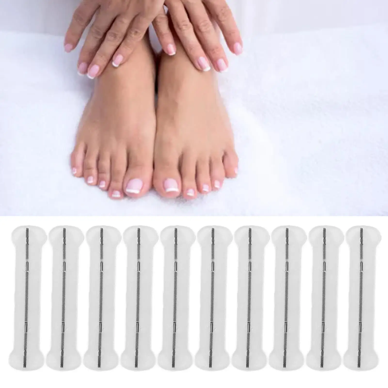 High Elasticity Ingrown Toenail Corrector Strips - Strong Pull Out & Stretchable for daily Use Solution