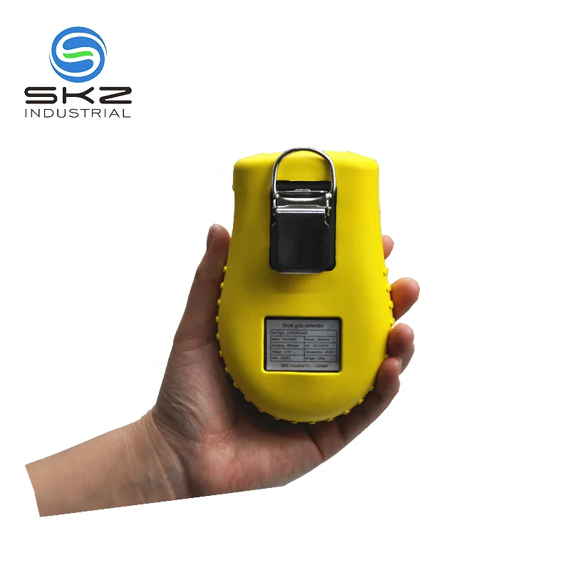 SKZ1054C Wireless CO O2 H2S EX(LEL) multi 4 in 1 gas detector machine for  chamber