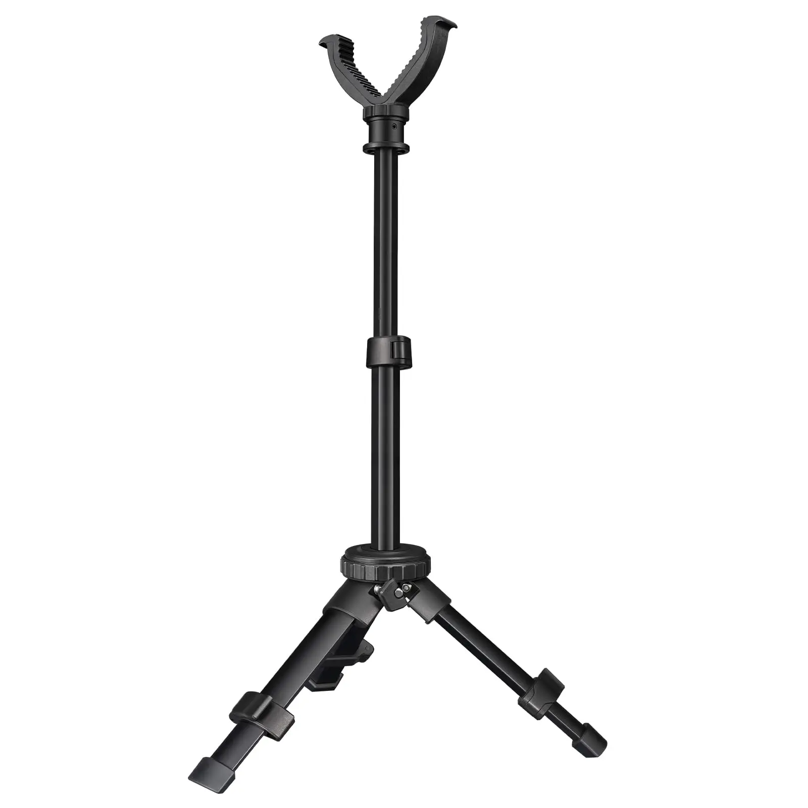 

CVLIFE Rest Tripod Adjustable Height 360 Degree Rotation V Yoke Stand Portable Holder for Shooting Hunting Outdoor Activities