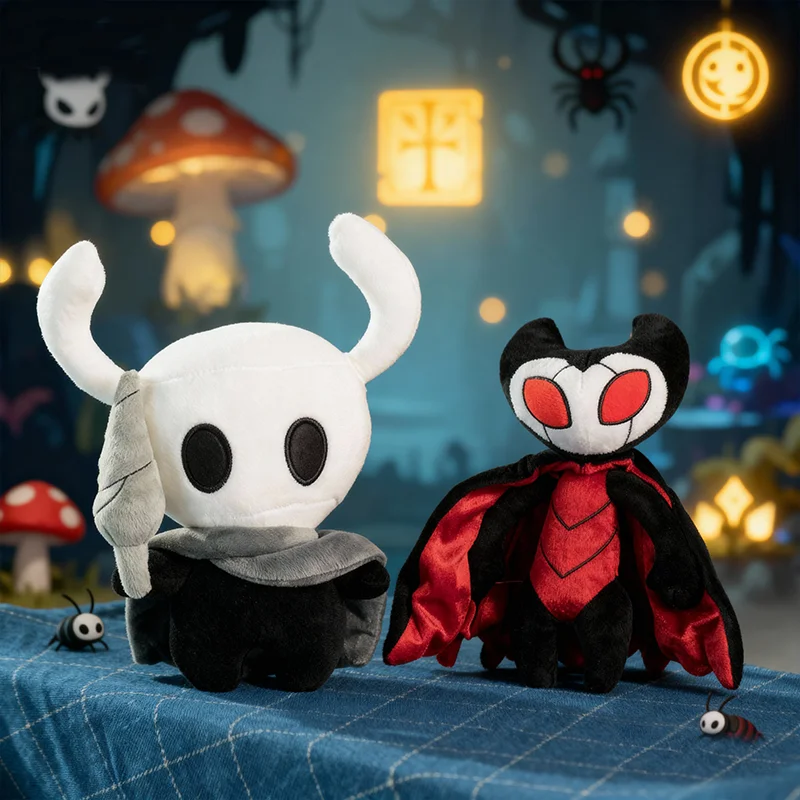 

Плюшевые игрушки Hollow Knight, модель персонажа, игра Hollow Knight, чучело животных, плюшевые куклы, детские игрушки, подарки на день рождения и праздник для мальчиков