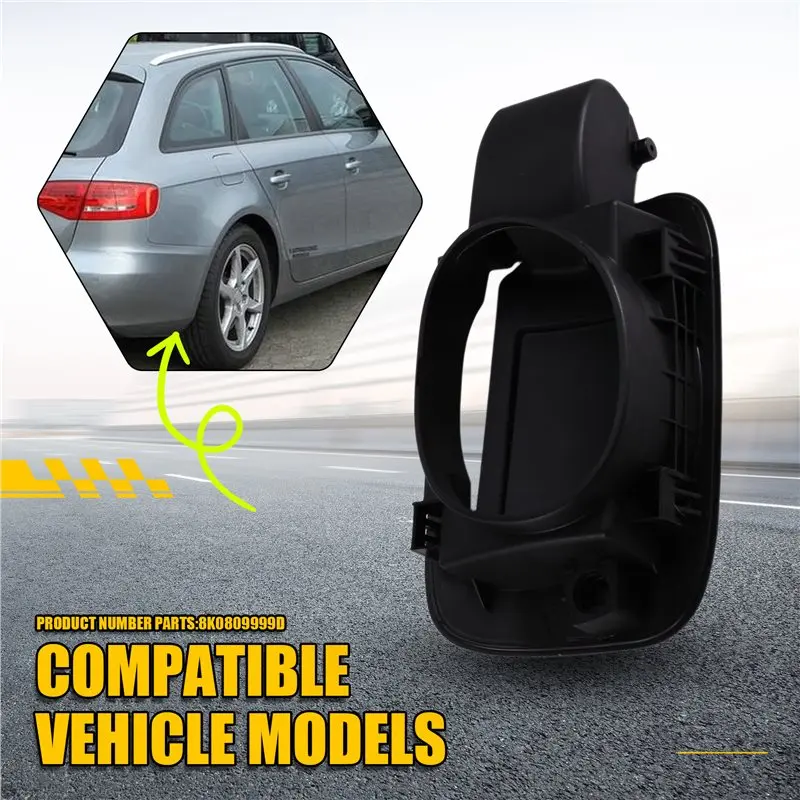 A85E-Fuel Tank Cap Base 8K0809999D For A4 2009- 2016 Oil Tank Shell Cover Car Replacement Part
