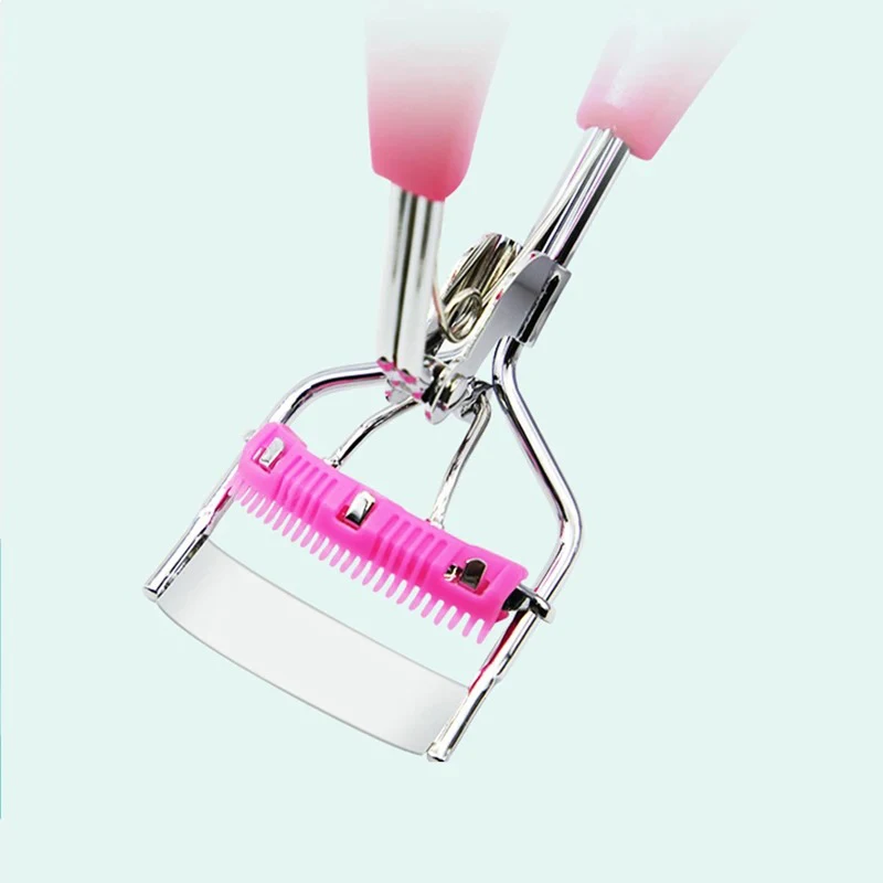 1pcs For women Beauty makeup tools Cosmetics Lady Eye Lashes Curling With Comb Clip Eyelashes Tool Eyelash Curler Make-up